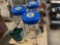 A PALLET OF 3 STOOLS, 2 SCREWDRIVER SETS BAG OF