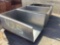 QUANITY 3, 3X5 STAINLESS SCRAP BINS