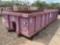 20 CY RECTANGLE ROLL-OFF CONTAINER