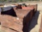 QUANITY 4, 4X4 SCRAP BINS