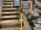 DOUBLE HALOGEN LIGHTS ON STAND WITH WHEELS