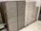 FILE CABINETS, 2 STORAGE CABINETS, METAL SHELF, STEP STOOL, 6
