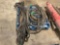 CUTTING TORCH HOSE SETS, ONE WITH PROTECTIVE COVER, QTY OF
