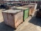 SCRAP BINS, 4 X 4, WITH LIDS, QTY OF
