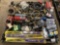 A PALLET OF, TIRE PATCHES, WIPER BLADES, ALTERNATOR, DEICER, STARTING