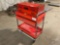 ROLLING TOOL CART, VINTAGE SNAP-ON MID BOX