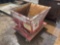 USED HIPPO HOPPER HEAVY DUTY 1 CY CAPACITY DUMPING HOPPER
