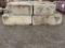 SET OF 4 CONCRETE BARRIERS