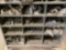 LARGE BOLT BIN WITH, NUTS BOLTS, BREAKERS, TRAILER PLUGS, FLARING