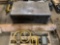 A PALLET OF, COMMERCIAL TRUCK, HALOGEN LIGHTS, BOX OF BROOM