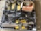 PALLET OF, STRAPS LOAD BARS, BUNGEE STRAPS, OVERSIZE LOAD BANNER