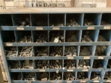 BOLT BIN WITH NUTS, BOLTS, WASHERS