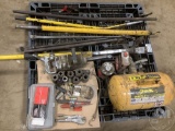 A PALLET OF, CHEEETAH BEED SEATER, TIRE TOOLS, SOCKETS, 1