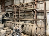 QTY OF 20 VARIOUS SIZE TIRES, SOME WITH RIMS, INCLUDES