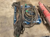 CUTTING TORCH HOSE SETS, ONE WITH PROTECTIVE COVER, QTY OF