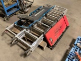 FOLDING ALUMINUM RAMPS, 2 MECHANIC CREEPERS