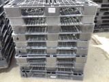 PLASTIC PALLETS, QTY 60