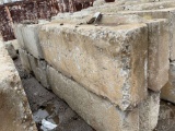 SET OF 4 CONCRETE BARRIERS