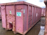 40 CY RECTANGLE ROLL-OFF CONTAINER