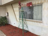 OUTDOOR DECOR, WIND MILL APPROX 8 FT TALL