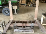 JOHN DEER LOADER FORK ATTACHMENT, 46 IN