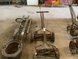 2 ANTIQUE REEL MOWERS