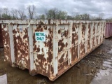 30 CY RECTANGLE ROLL-OFF CONTAINER