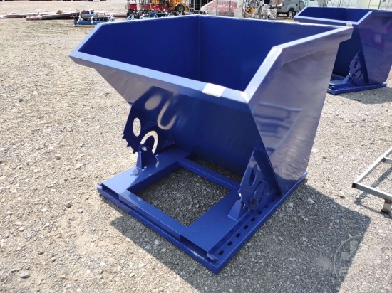 UNUSED STANDARD DUTY 1.5 CY CAPACITY DUMPING HOPPER