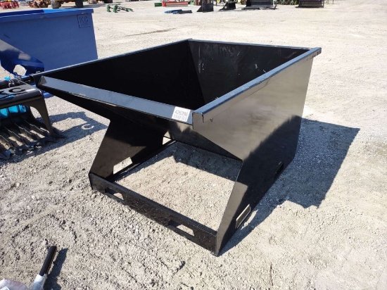 UNUSED STANDARD DUTY 1.5 CY CAPACITY DUMPING HOPPER