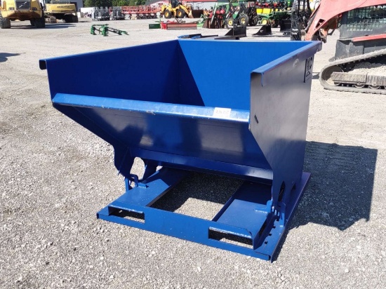 UNUSED STANDARD DUTY 2 CY CAPACITY DUMPING HOPPER