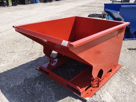 UNUSED STANDARD DUTY 1.5 CY CAPACITY DUMPING HOPPER