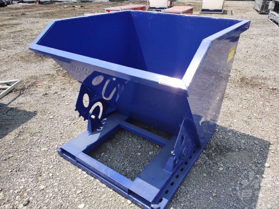 UNUSED STANDARD DUTY 1.5 CY CAPACITY DUMPING HOPPER