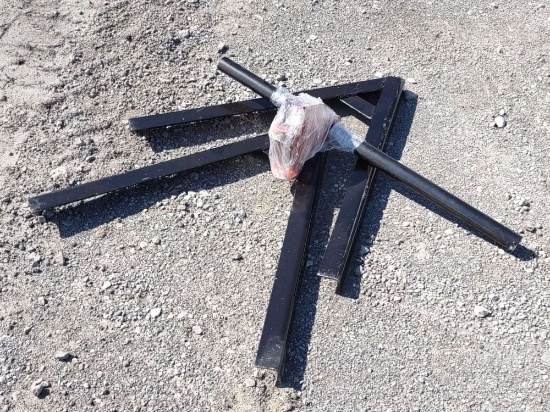 2024 UNUSED 3/8 IN. AR500 GONG SHOOTING TARGET