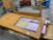 QUEEN BED FRAME WITH HEADBOARD AND FOOTBOARD, WOODEN DOORS, STORM