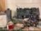 SHELF WITH RADIOS, DASH PANEL, BOX WITH HEAD LIGHTS AND