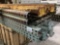 PALLET RACKING WITH WOODEN SHELFS, METAL BREAK DOWN SHELF