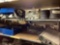 SHELF WITH, TORQUE ROD BUSHINGS, MIRROR BRACKETS, HOTSY STARTER, YOKES,