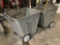2 JANITORIAL CLEAN UP CARTS