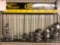 KIMBALL MIDWEST HOSE CLAMP RACK WITH CLAMPS