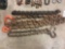3 HD LOG CHAINS, 2 WITH HOOKS