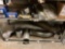 SHELF WITH, EXHAUST PIPE, LIGHTS, WHEELS STUDS, ELECTRICAL PARTS