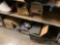 SHELF WITH, AC COMPRESSORS, STARTERS, CLUTCH, TURBO, BLOWER WHEELS AND