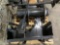 BATTERY TRAY , AIR TANKS