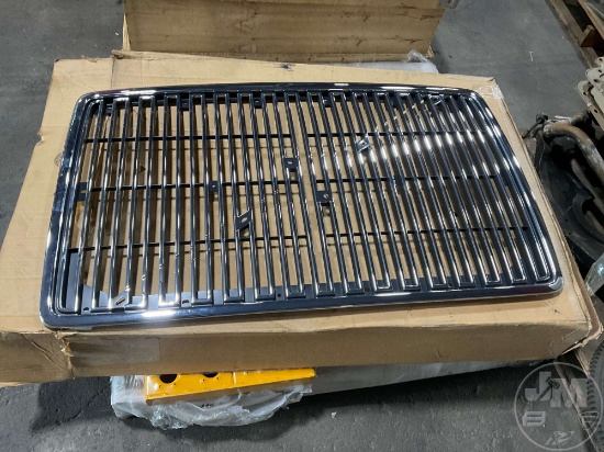 PALLET OF STEP COVERS AND GRILL PIECE