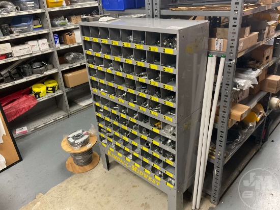 BULK CRIMP HYDRAULIC HOSE FITTINGS WITH BIN STORAGE