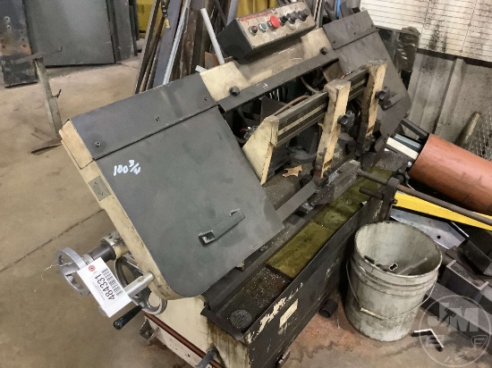 HORIZONTAL HD BAND SAW 3 PHASE MODEL#HBS-1018W, WITH 2 MATERIAL