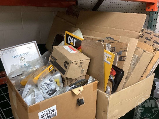 2 BOXES OF CUMMINS AND CAT GASKETS AND PARTS