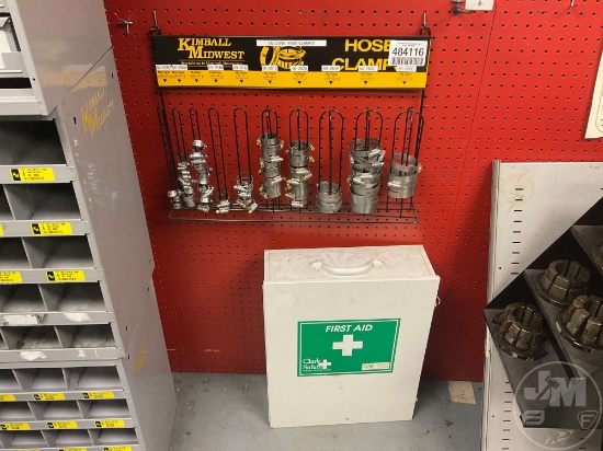 HOSE CLAMP RACK, FIRST-AID KIT