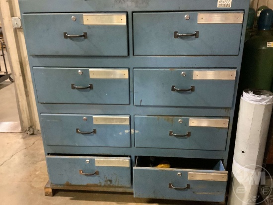8 DRAWER STORAGE CABINET, HEAVY DUTY