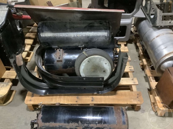 AIR BAGS, AIR HOLDING TANKS, CONSOLE PARTS, WINDOW, TANK STRAP